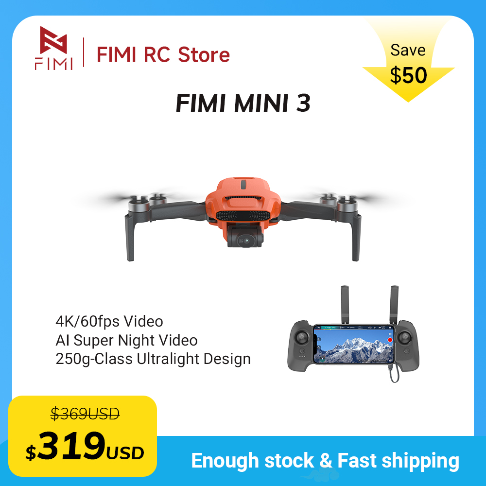 Drone Video Production - FIMI MINI 3 Camere drone 4K