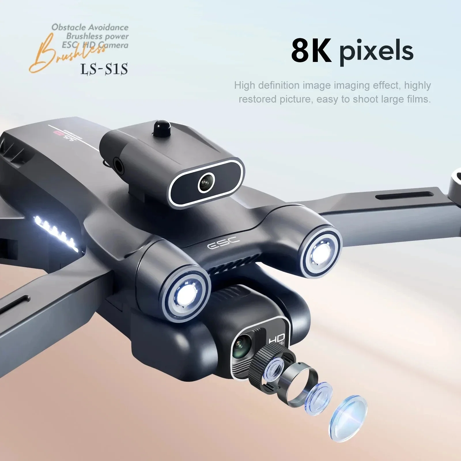 New S1S 5G GPS Drone Camera 8K - Drone Mapping บทวิจารณ์และราคา