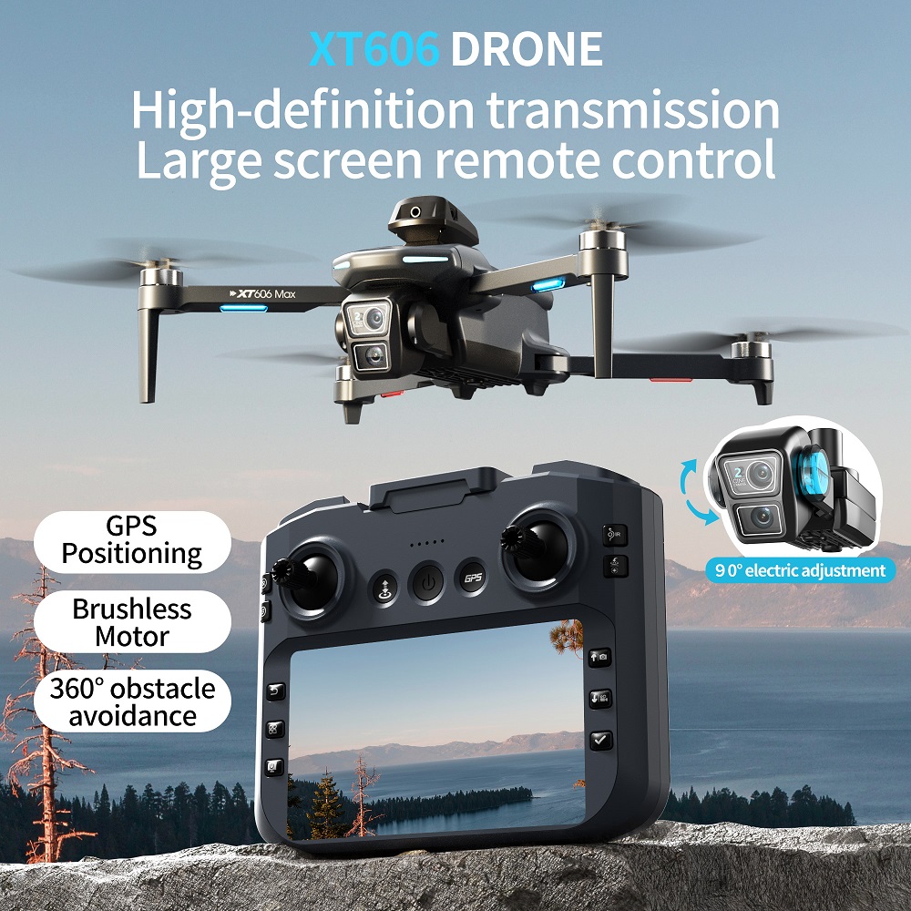 XT606 MAX 3 battery Drone 4k 8 - Drone Multispectral บทวิจารณ์และราคา