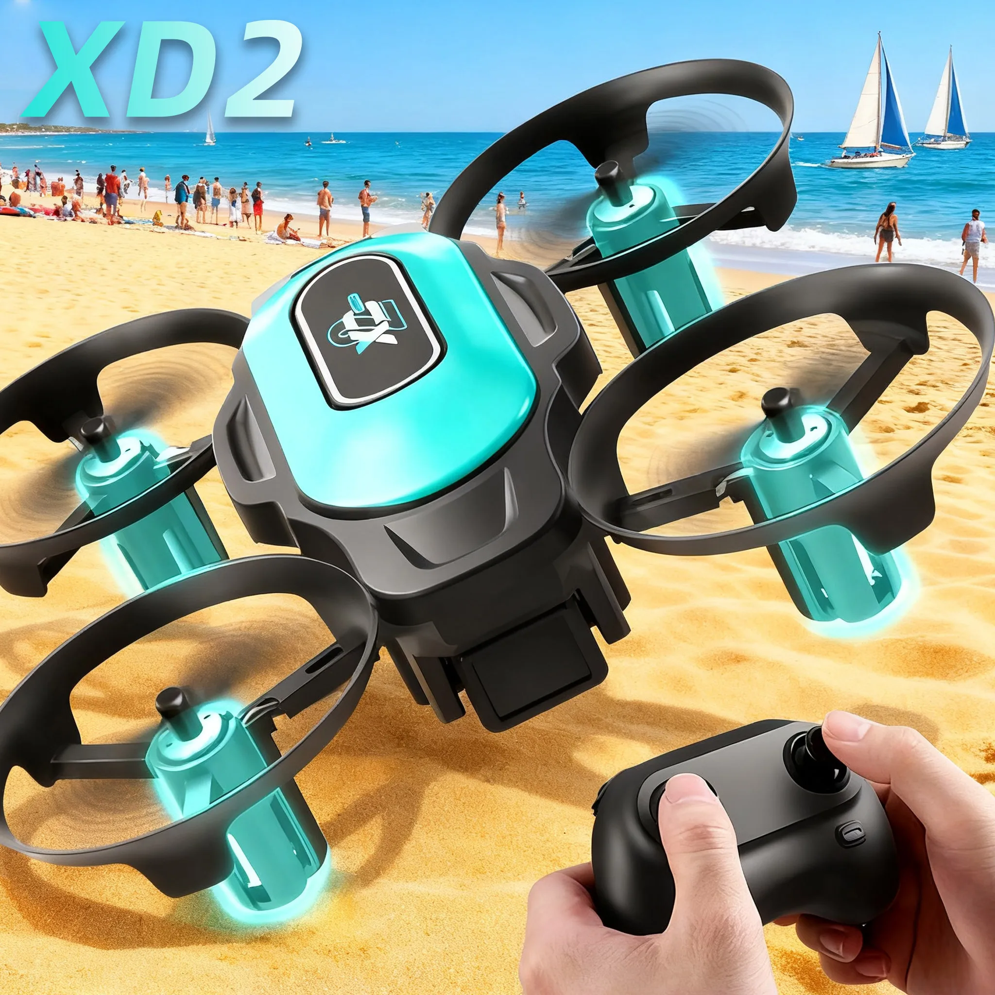 XD2 Mini Drone, 360° Stunt Fli - Drone Aerial Photography บทวิจารณ์และราคา