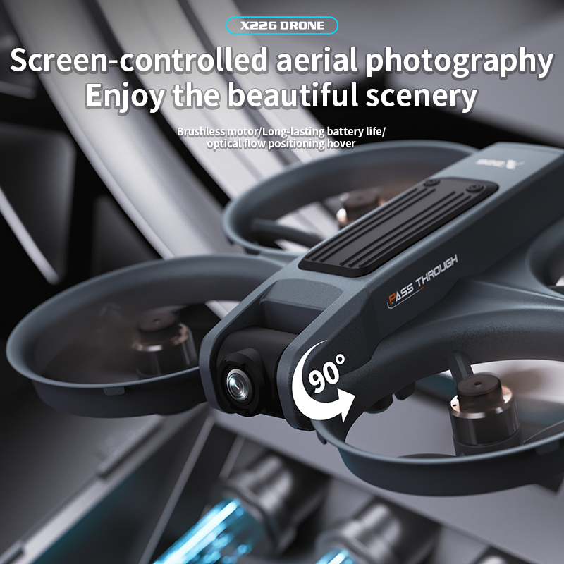 NEW X226 RC Drone 2.4G 5G WIFI - Drone Surveying บทวิจารณ์และราคา