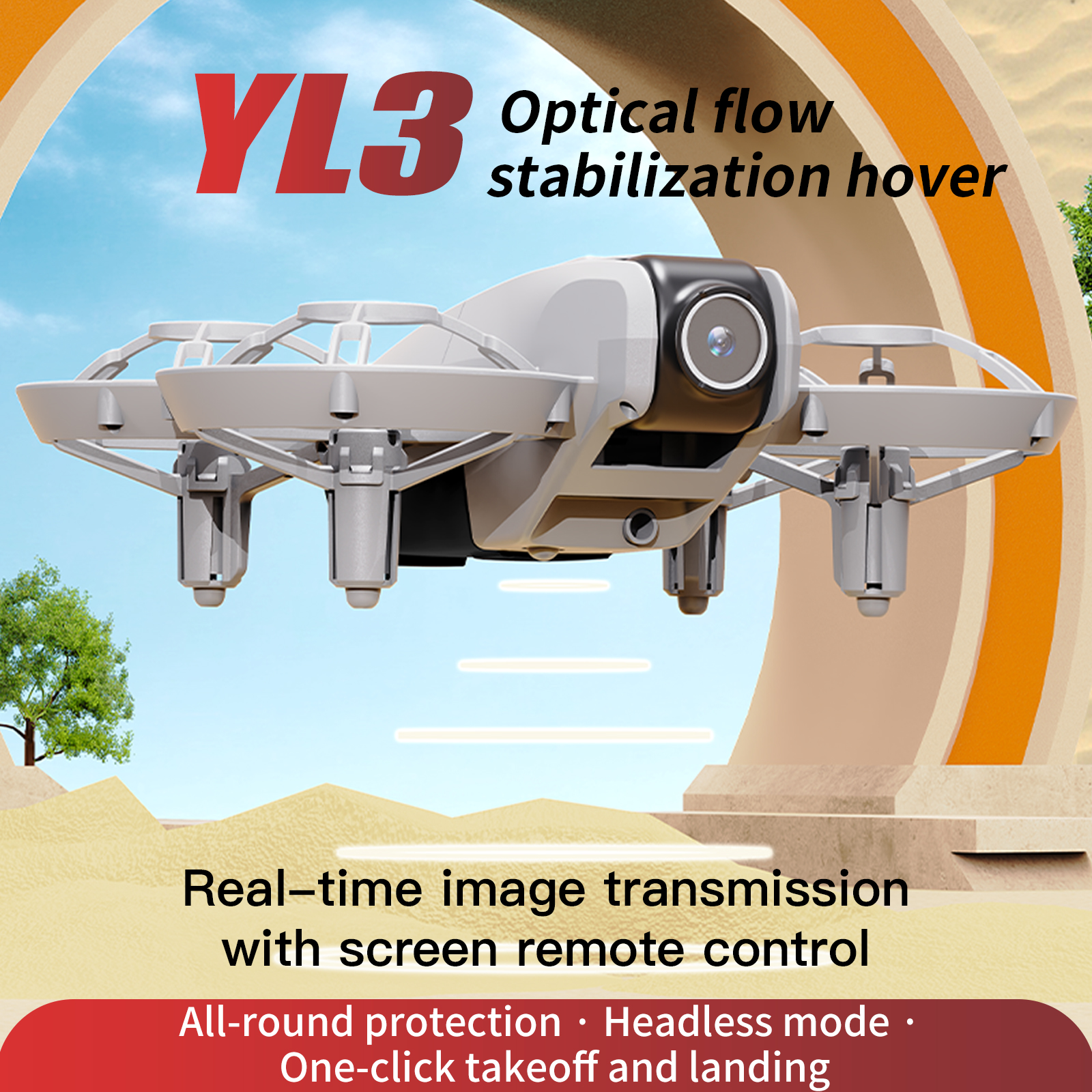YL3 Remote-Controlled Drone wi - Drone Aerial Photography บทวิจารณ์และราคา