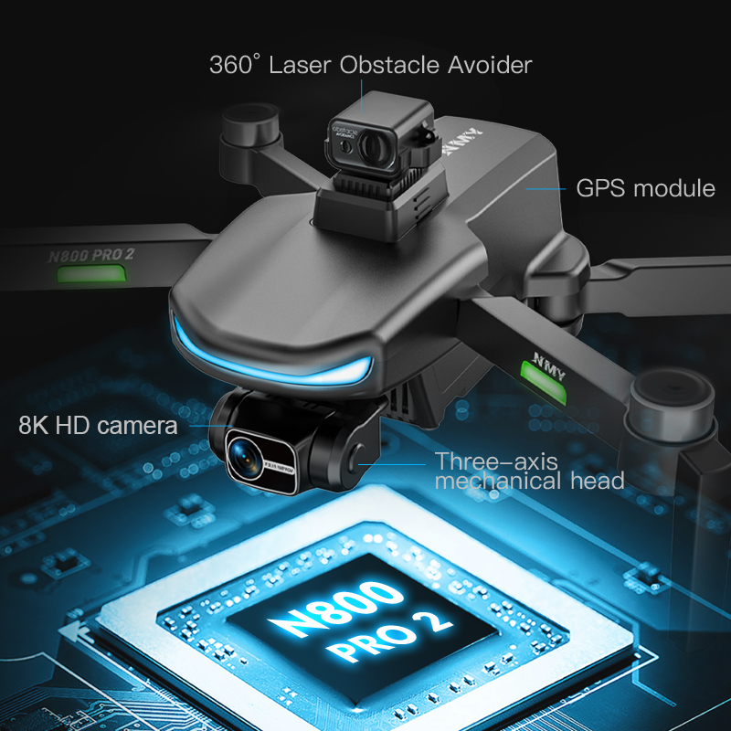 N800 PRO 2 GPS Drone Professio - Drone Surveying บทวิจารณ์และราคา
