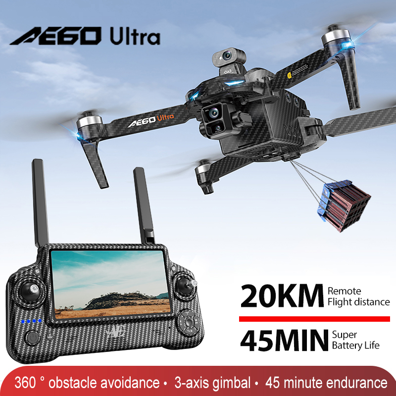 AE60 GPS Drone Professional 8K - Drone Aerial Photography บทวิจารณ์และราคา