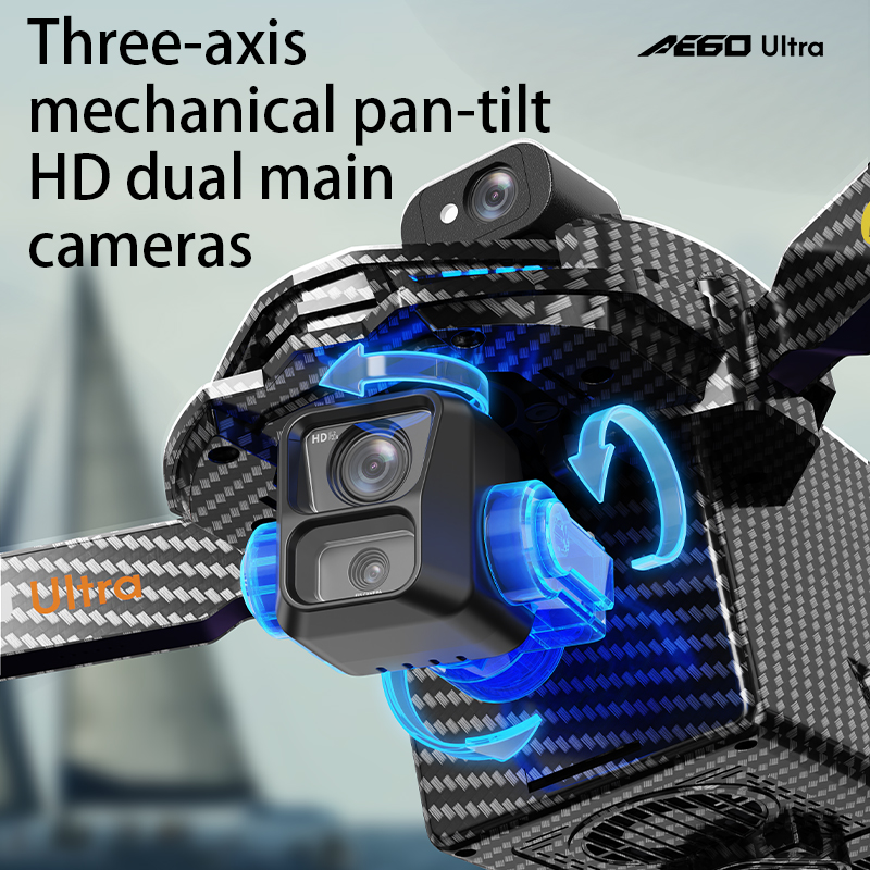 AE60 GPS Drone Professional 8K - Drone Aerial Photography บทวิจารณ์และราคา