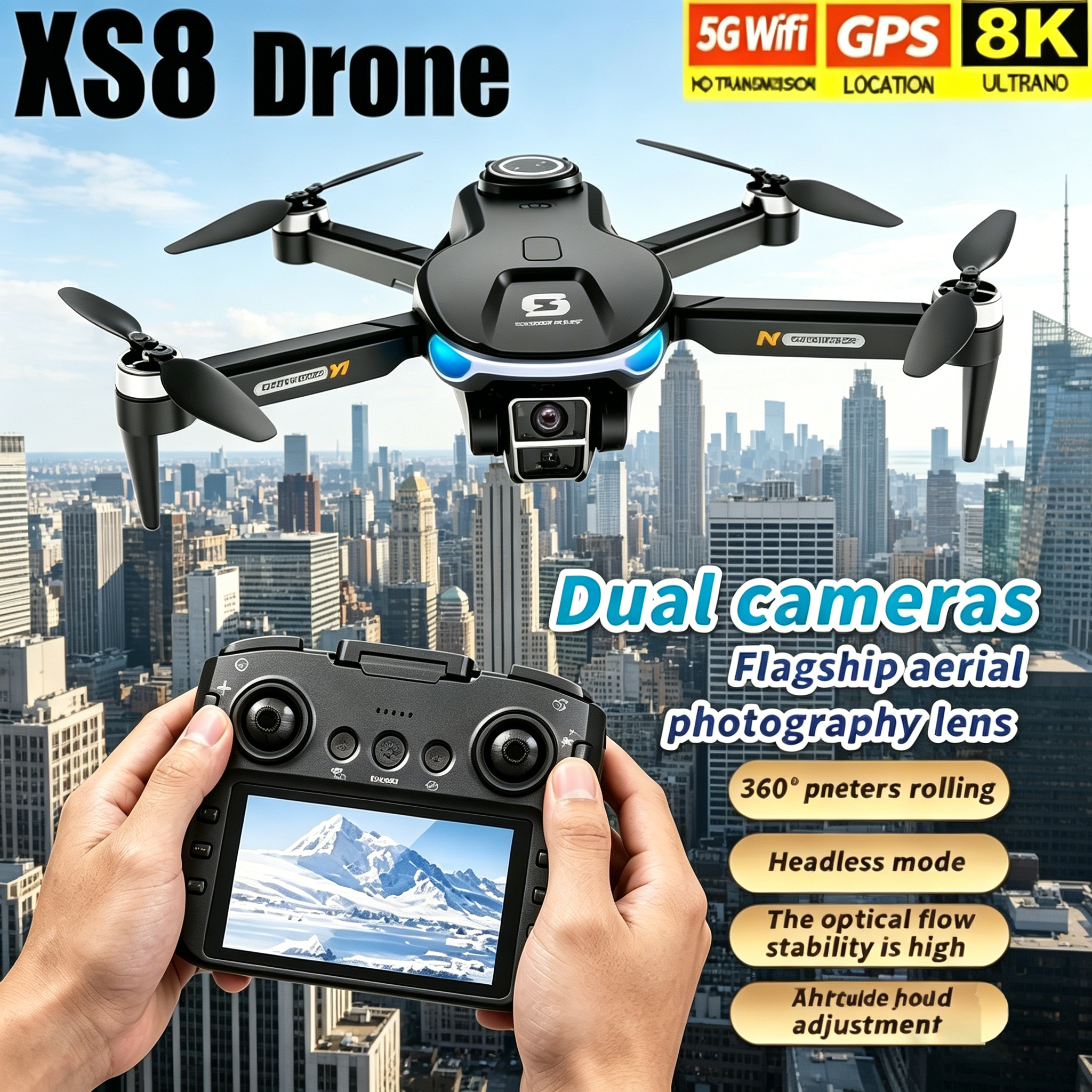 HD 8K Professional GPS Drone w - Drone Surveying บทวิจารณ์และราคา