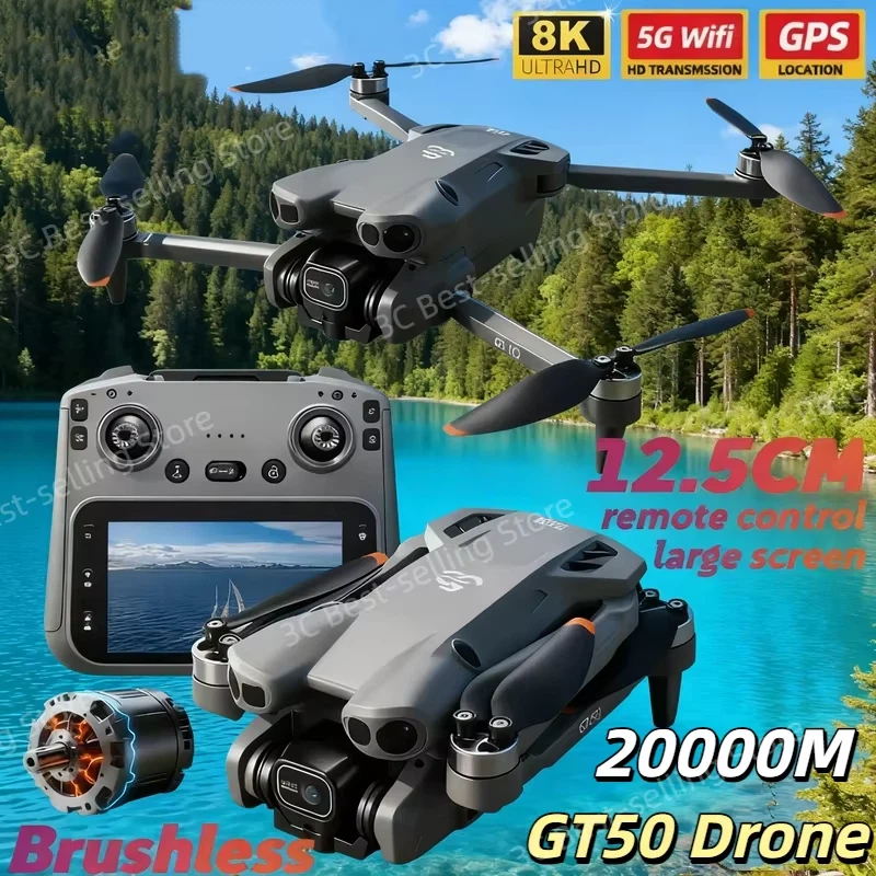 GT50 Mini Drone Dual Camera 8K - Drone Video Production บทวิจารณ์และราคา
